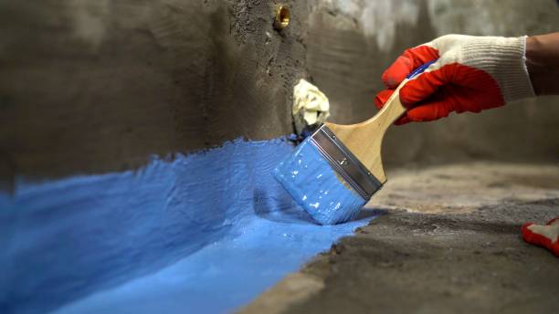 Commercial Emergency Waterproofing project at a Hainesport, NJ business property by SJ Waterproofing Pros